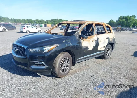 2017 Infiniti Qx60 из США, поврежденный, VIN 5N1DL0MM2HC511639